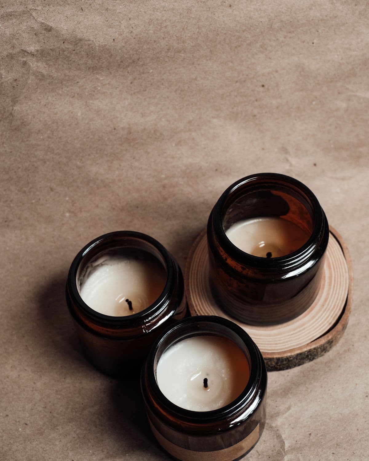 Amber Glow Jar Candles